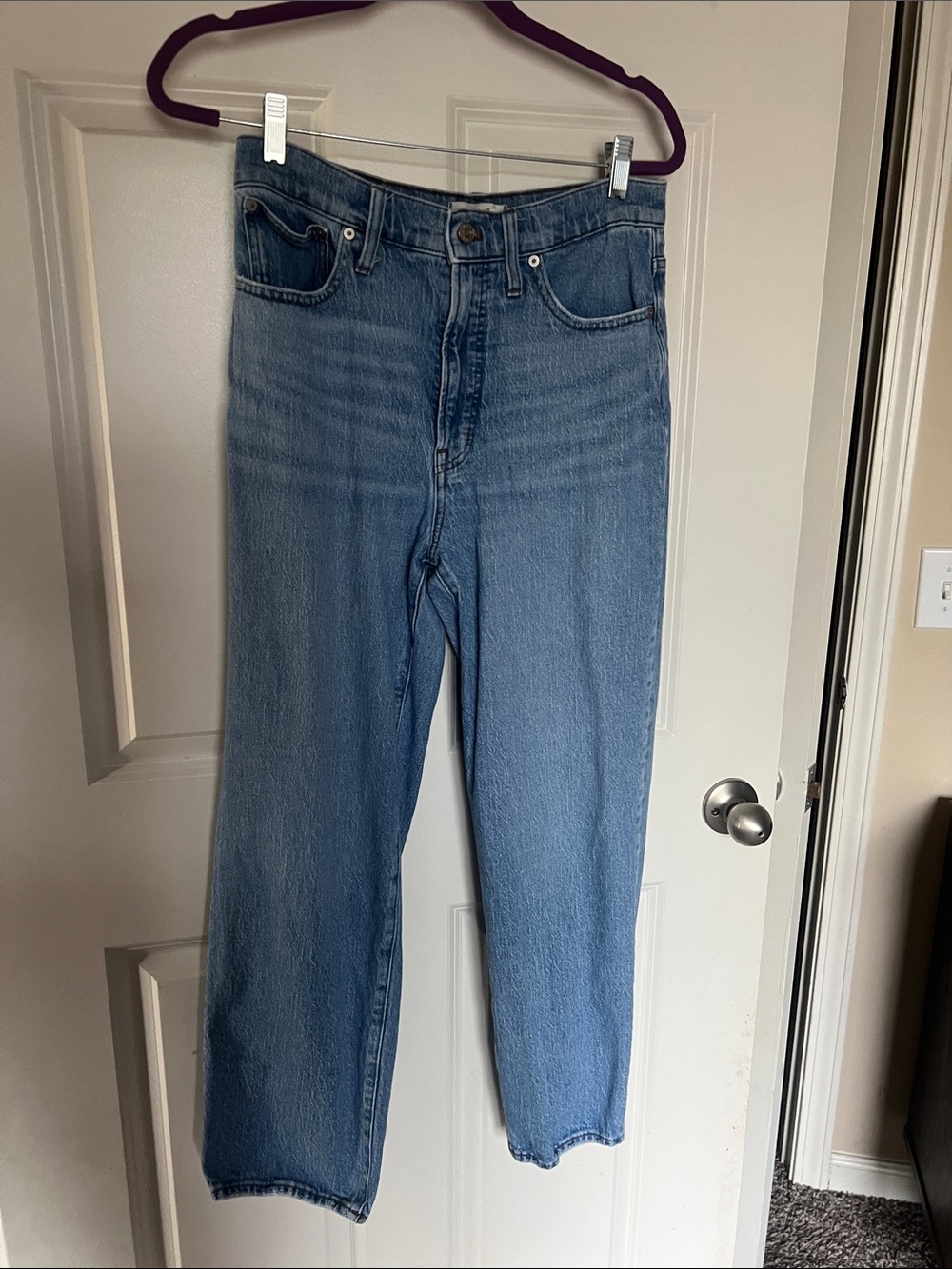 Madewell Light Blue High-Rise Jeans